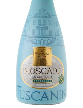 Jugo espumoso Moscato Tuscanini sabor uva 750 ml