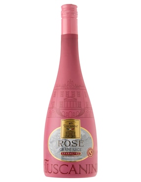 Jugo espumoso Rosé Tuscanini sabor uva 750 ml