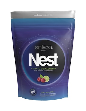 NEST Entera con citrato de magnesio sabor limón y frambuesa de 340 g