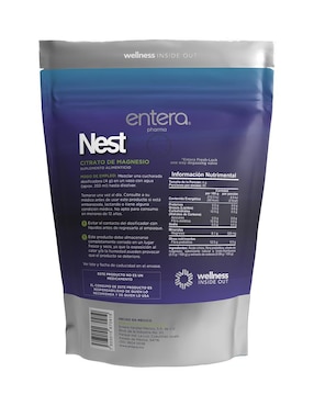 NEST Entera con citrato de magnesio sabor limón y frambuesa de 340 g