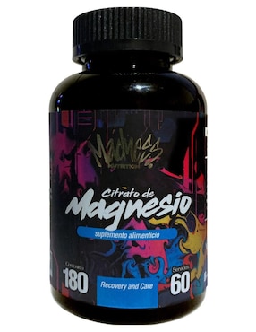 Citrato de magnesio Madness Nutrition sabor fresa de 300 g