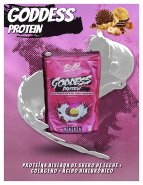 Proteína aislada de suero de leche, colágeno y ácido hialurónico Brutal Supplements sabor chocolate de 1 kg