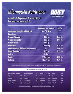 Whey premium protein Madness Nutrition sabor zarzamora de 1 kg