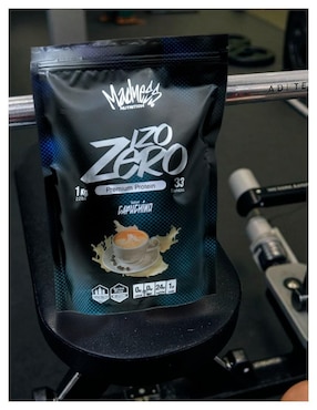 Premium isolated protein Madness Nutrition sabor capuccino de 1 kg