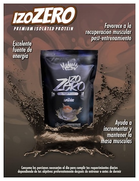 Premium isolated protein Madness Nutrition sabor capuccino de 1 kg