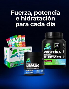 Creatina Monohidratada Micronizada de alta pureza en polvo rendimiento y fuerza Amarte Labs de 300 g