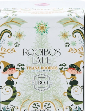 Tisana sabor Rooibos en hoja Euro Te Latte 200 g