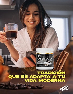 Suplemento alimenticio de café de olla Bpn Pro sabor café de 450 g