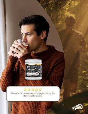 Suplemento alimenticio de café de olla Bpn Pro sabor café de 450 g