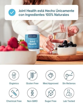 Advanced Joint Health Altagamma con colágeno hidrolizado con 20 aminoácidos sabor pescado de 60 cápsulas