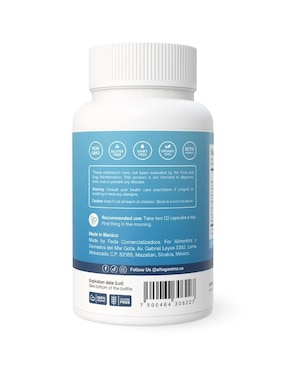 Advanced Joint Health Altagamma con colágeno hidrolizado con 20 aminoácidos sabor pescado de 60 cápsulas