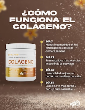 Colágeno Bpn Pro con Biotina, Ácido hialurónico, Ácido fólico y Vitamina C sabor vainilla de 360 g