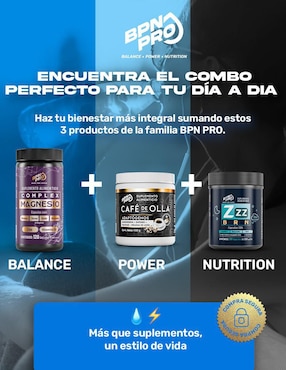 Colágeno Bpn Pro con Biotina, Ácido hialurónico, Ácido fólico y Vitamina C sabor vainilla de 360 g
