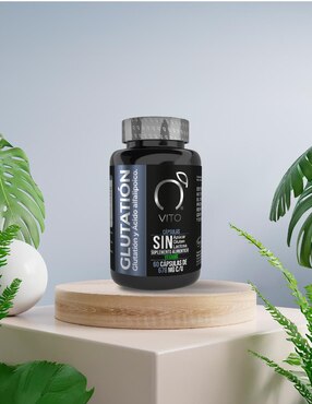 Suplemento alimenticio Glutatión + Ácido Alfa Lipoico Detox y Antioxidante Vito - Vitaminas Totales de 60 cápsulas