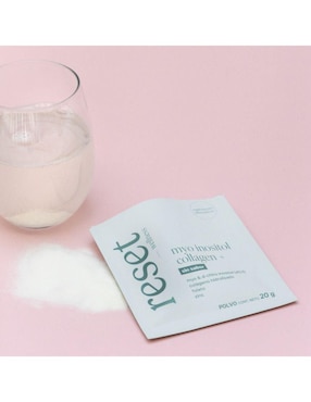 Myo Inositol Collagen + Reset Wellness con colágeno hidrolizado de 15 sobres