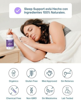 Sleep Support Altagamma con colágeno hidrolizado con 20 aminoácidos sabor pescado de 60 cápsulas