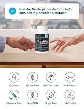 Nootrópico Clarity Complex Altagamma con colágeno hidrolizado con 20 aminoácidos sabor pescado de 60 cápsulas