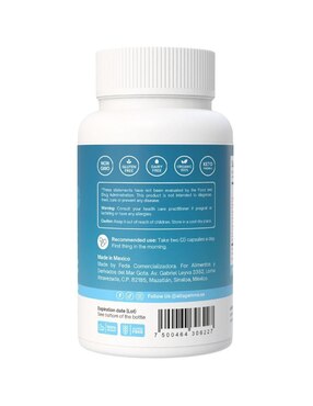 Immune Support Altagamma con colágeno hidrolizado con 20 aminoácidos sabor pescado de 60 cápsulas