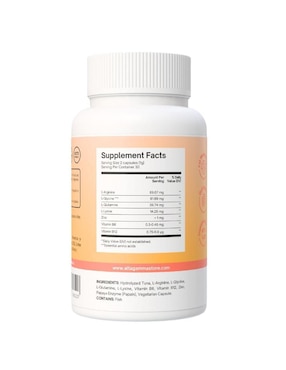 Premium Metabolism Booster Altagamma con L-Glutamina y Vitaminas sabor pescado de 60 cápsulas