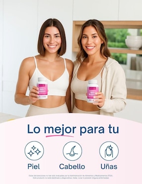 Collagen Skin Support Altagamma con colágeno hidrolizado sabor pescado de 60 cápsulas