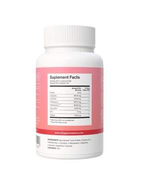 Premium Liver Support Altagamma con zinc sabor pescado de 60 cápsulas