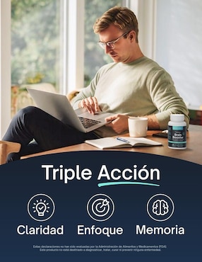 Premium Brain Booster Altagamma con vitamina B6 sabor pescado de 60 cápsulas