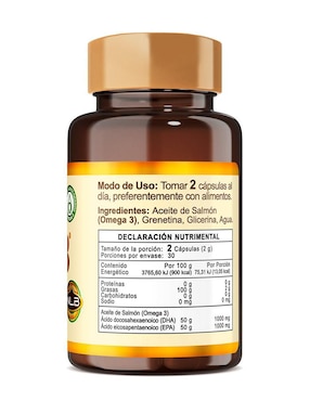 Omega 3 Naturelab con EPA y DHA de 60 cápsulas