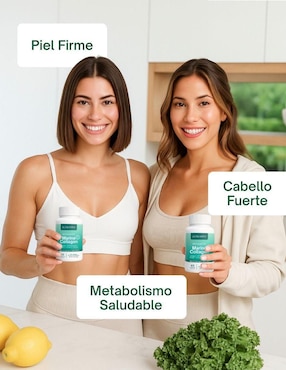 Marine collagen Altagamma con colágeno hidrolizado con 20 aminoácidos sabor pescado de 60 cápsulas