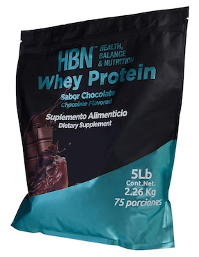 Proteína HBN aisalada de suero de leche hidrolizada sabor chocolate de 2.2 kg
