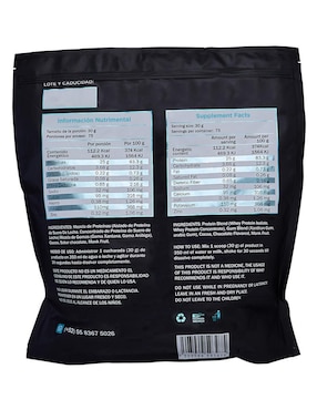 Proteína HBN aisalada de suero de leche hidrolizada sabor chocolate de 2.2 kg