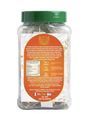 Tisana sabor cúrcuma y jengibre en sachet Renovagren 40 g