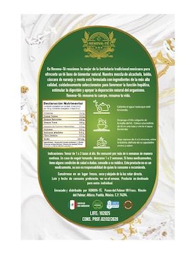 Tisana sabor menta en sachet Renovagren 40 g