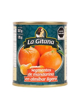 Imagen de producto Gajos de mandarina La Gitana 312 g