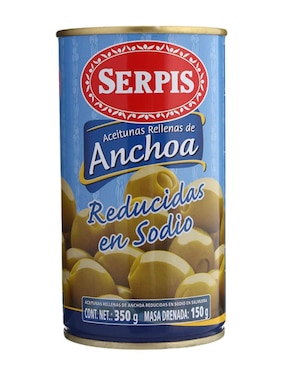 Aceituna Rellena De Anchoa Serpis 350 G