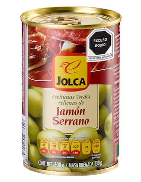 Aceitunas Rellenas De Jamón Serrano Jolca 300 G