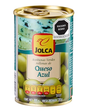 Aceituna Rellena De Queso Azul Jolca 300 G