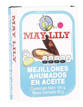 May Lily Mejillones Ahumados En Aceite 105 G