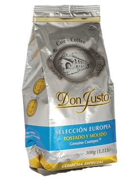 Café molido sabor natural de México Don Justo Selección Europea 500 g