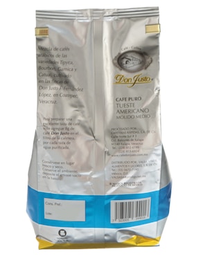 Café molido sabor natural de México Don Justo Selección Europea 500 g