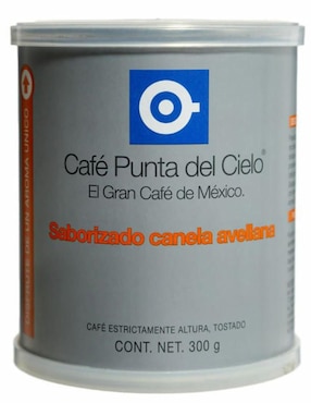 Café Americano Saborizado Canela Y Avellana Punta Del Cielo 300 G