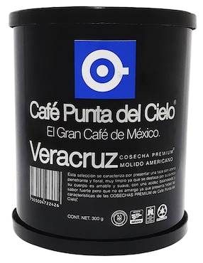 Café Veracruz Molido Americano Punta Del Cielo 300 G