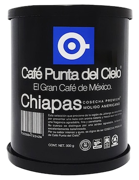 Café Chiapas Molido Americano Punta Del Cielo 300 G