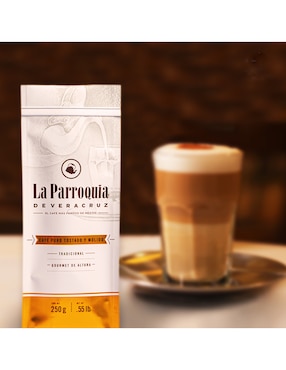 Café molido sabor tostado de México La Parroquia Gourmet de Altura 250 g