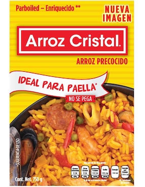 Arroz Precocido Cristal 750 G