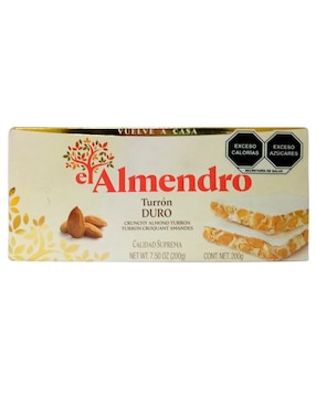 Turrón Duro El Almendro 200 G