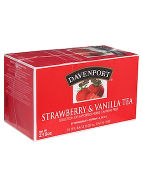 Té Fresa Vainilla Davenport