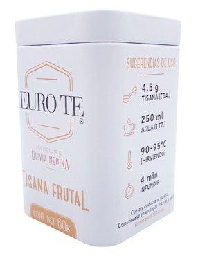 Té Frutal en flores y frutas deshidratadas Euro Te Caribeña 60 g