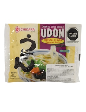 Fideos Sabor Oriental Udon Chikara 198 G