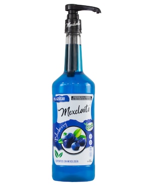 Endulzante Mexclaito De Blueberry De 1 Litro