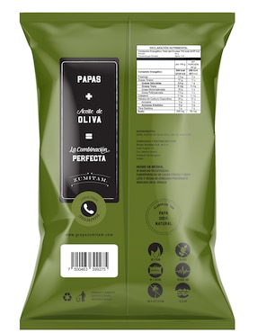 Papas fritas con aceite de oliva Zumitam 142 g